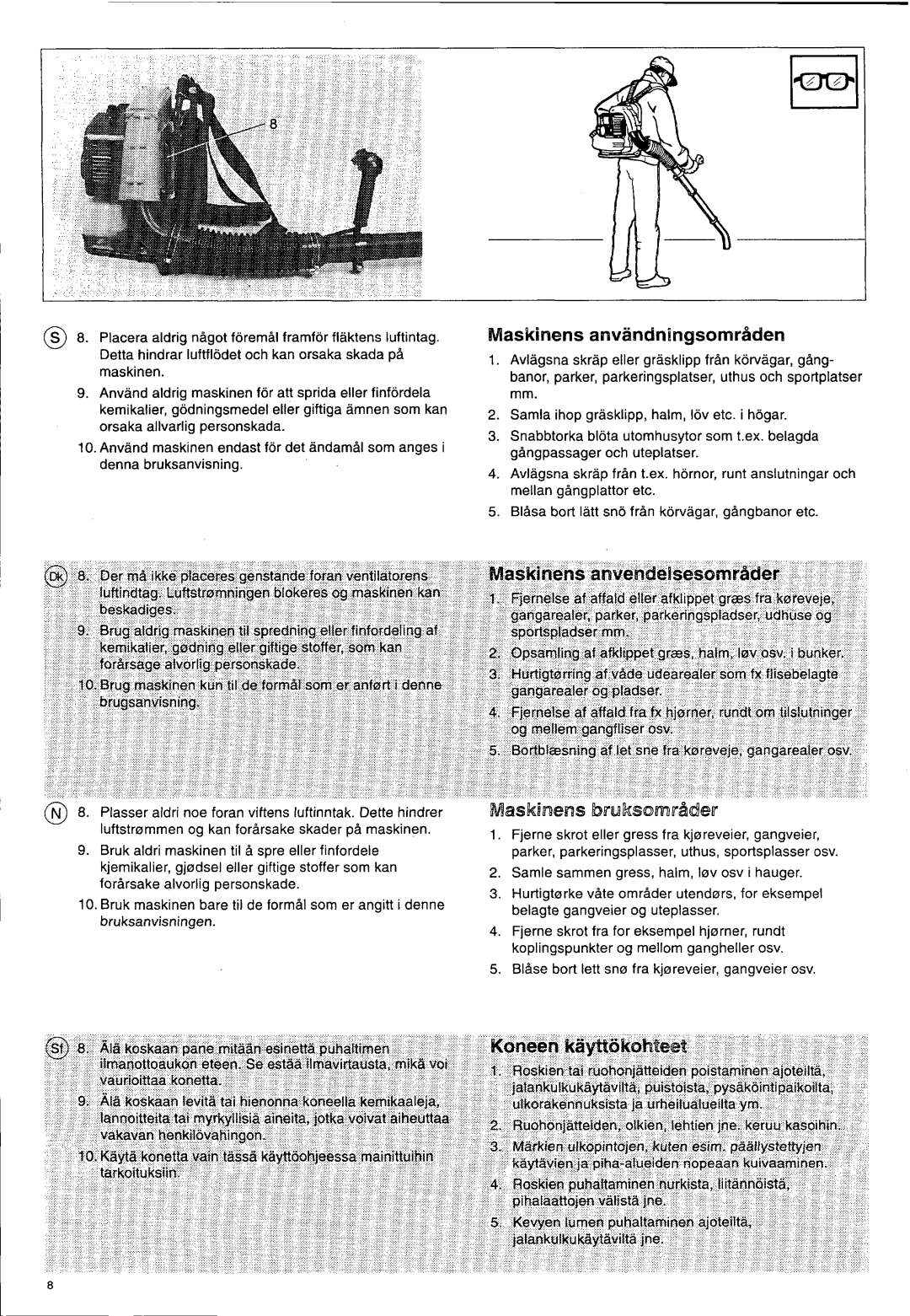 Husqvarna 140 B manual 