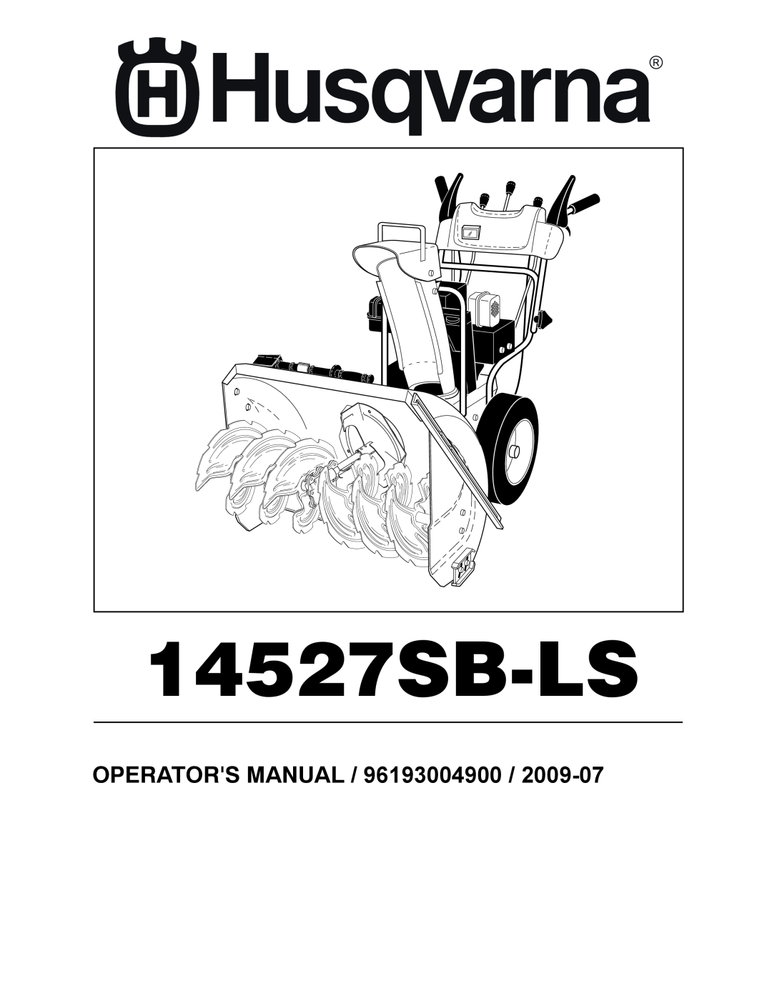 Husqvarna 14527SB-LS manual Operators Manual 