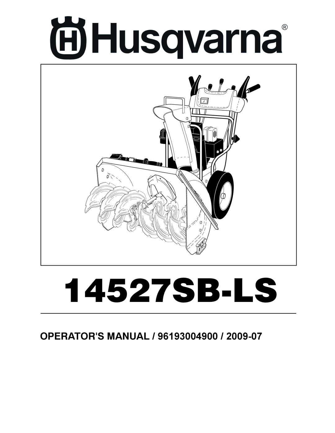 Husqvarna 14527SB-LS manual 