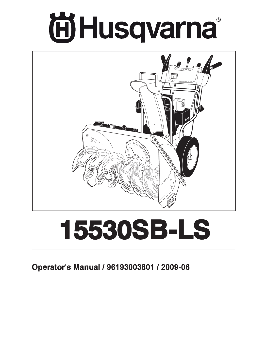 Husqvarna 15530SB-LS manual Operators Manual 