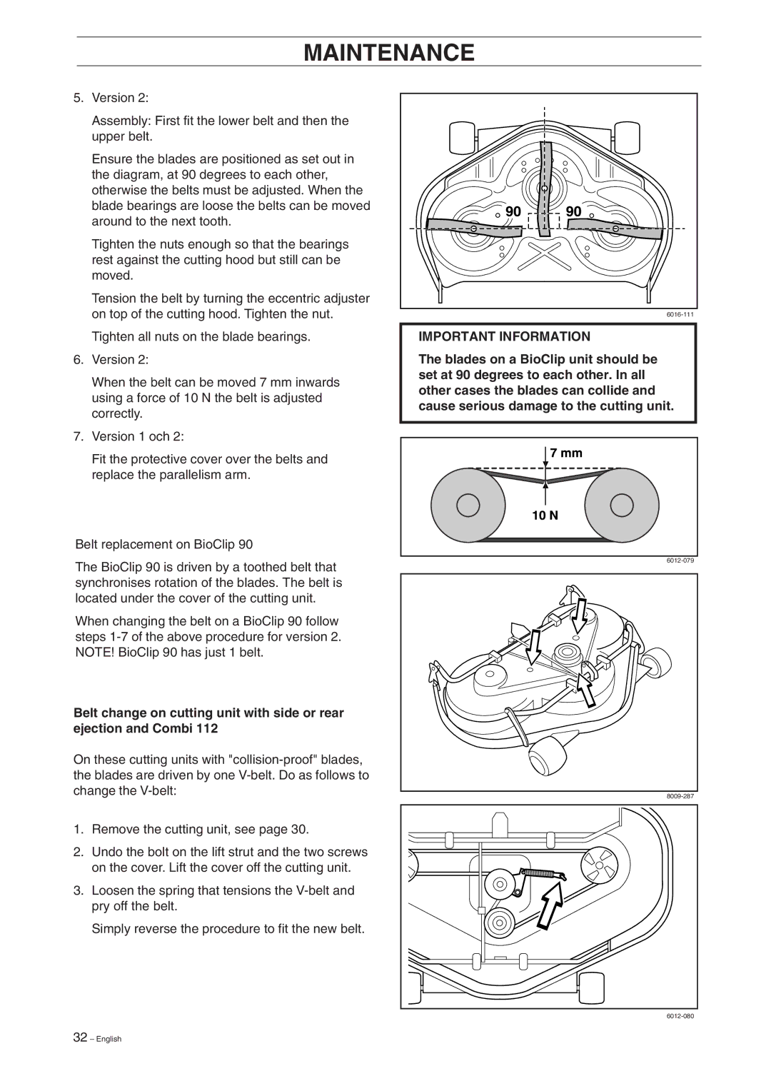 Husqvarna manual 6016-111 