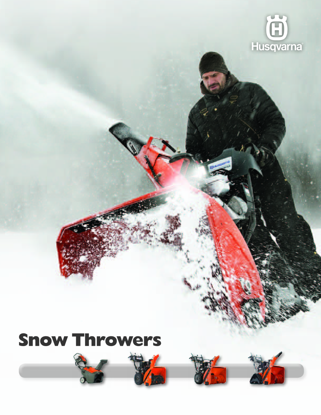 Husqvarna 16527EXLT, 16530EXLT manual Snow Throwers 