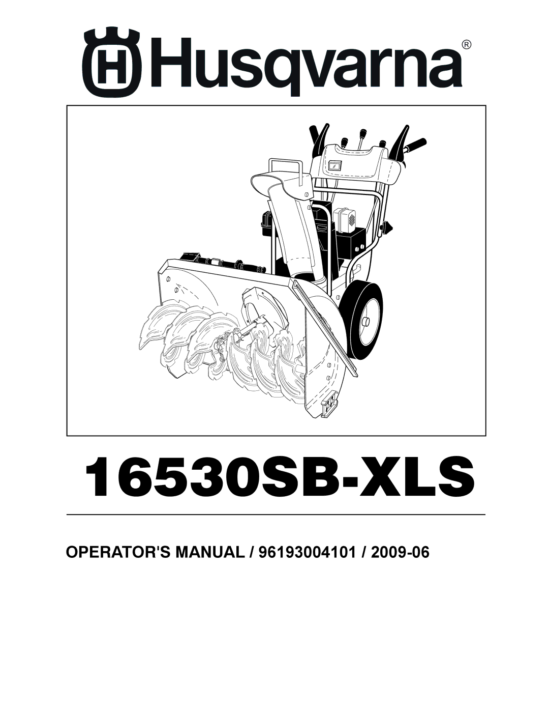 Husqvarna 16530SB-XLS manual 