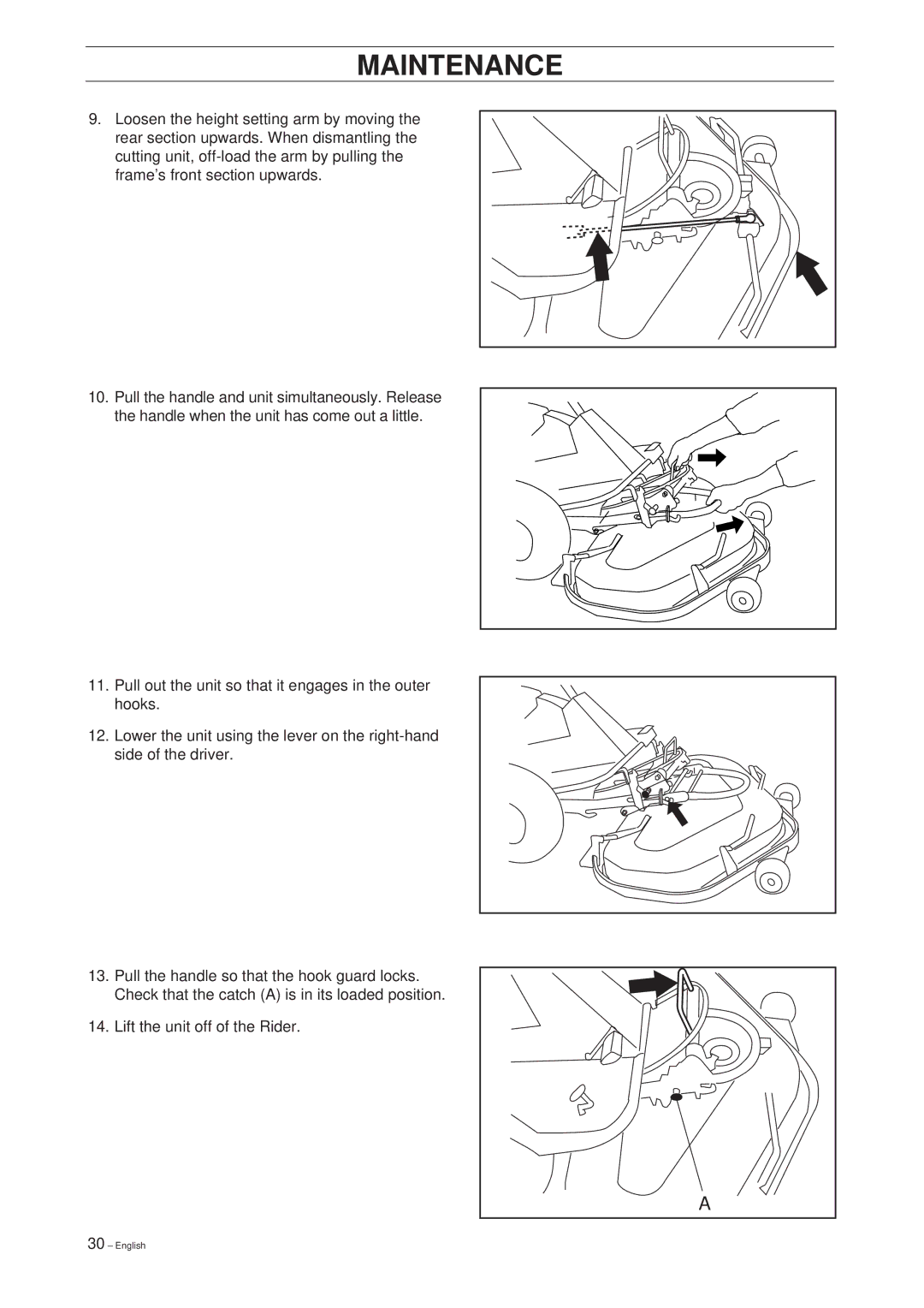 Husqvarna 18 ProFlex, 20 ProFlex manual Maintenance 