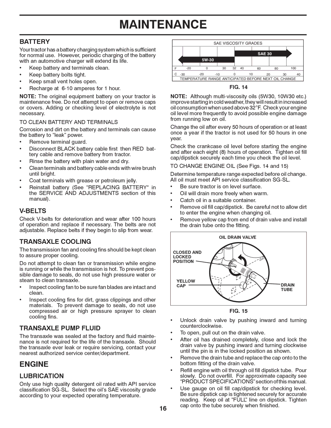 Husqvarna 2042 LS (CA) manual Engine 