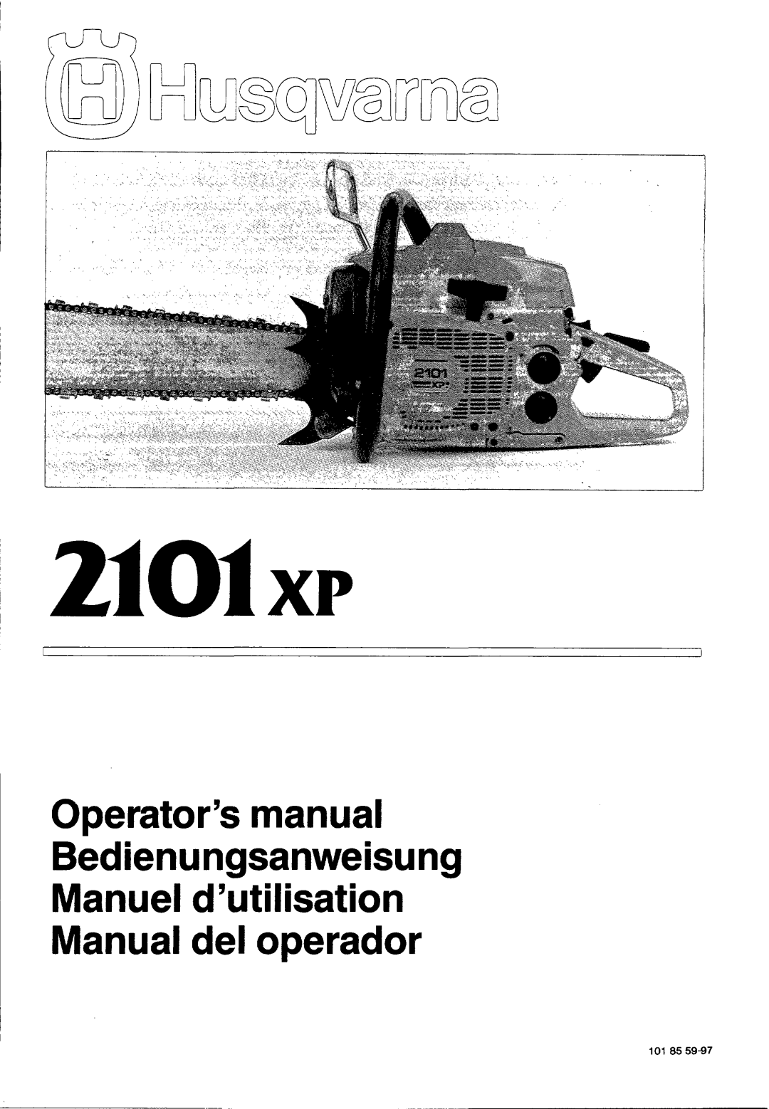 Husqvarna 2101xp manual 