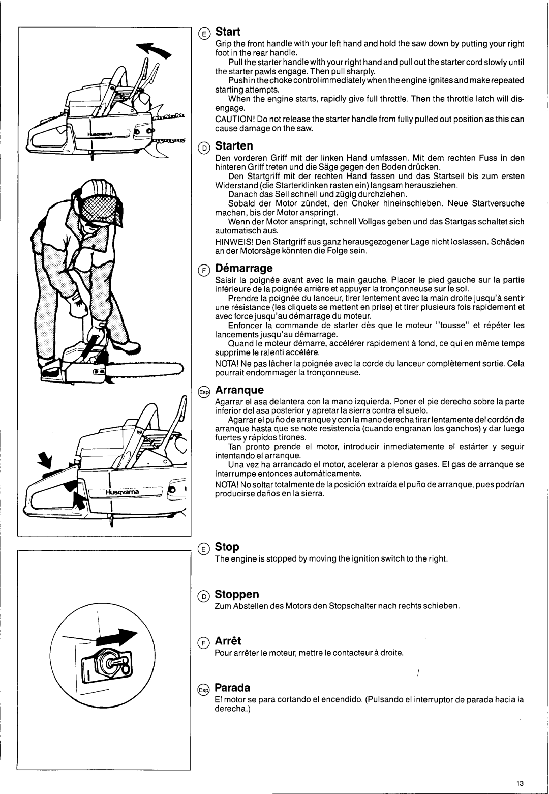 Husqvarna 2101xp manual 