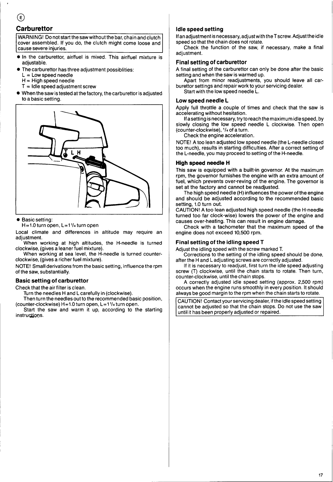 Husqvarna 2101xp manual 