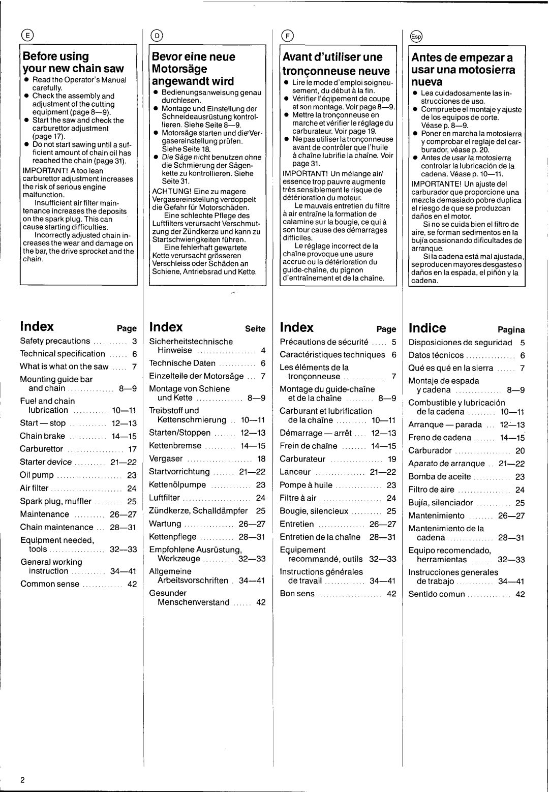 Husqvarna 2101xp manual 