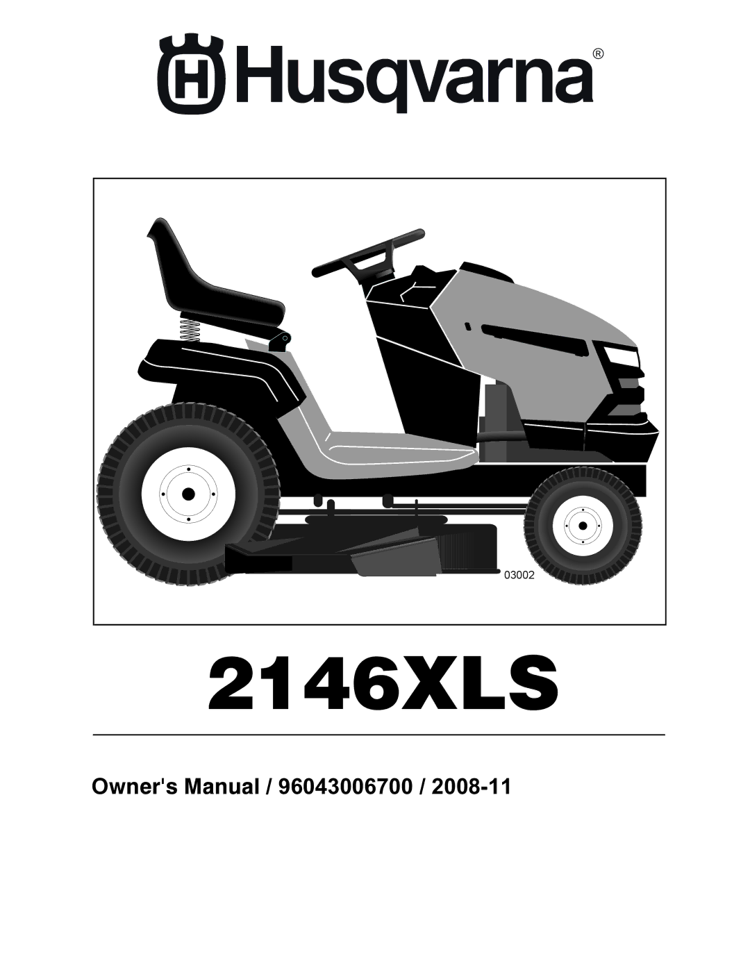 Husqvarna 2146XLS owner manual 