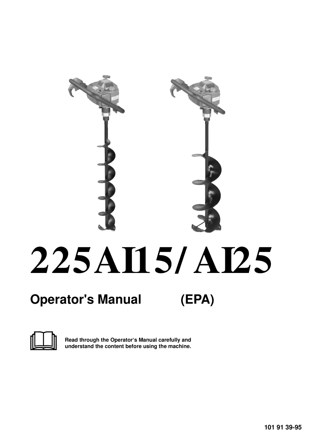 Husqvarna 225AI15/AI25 manual 101 91 