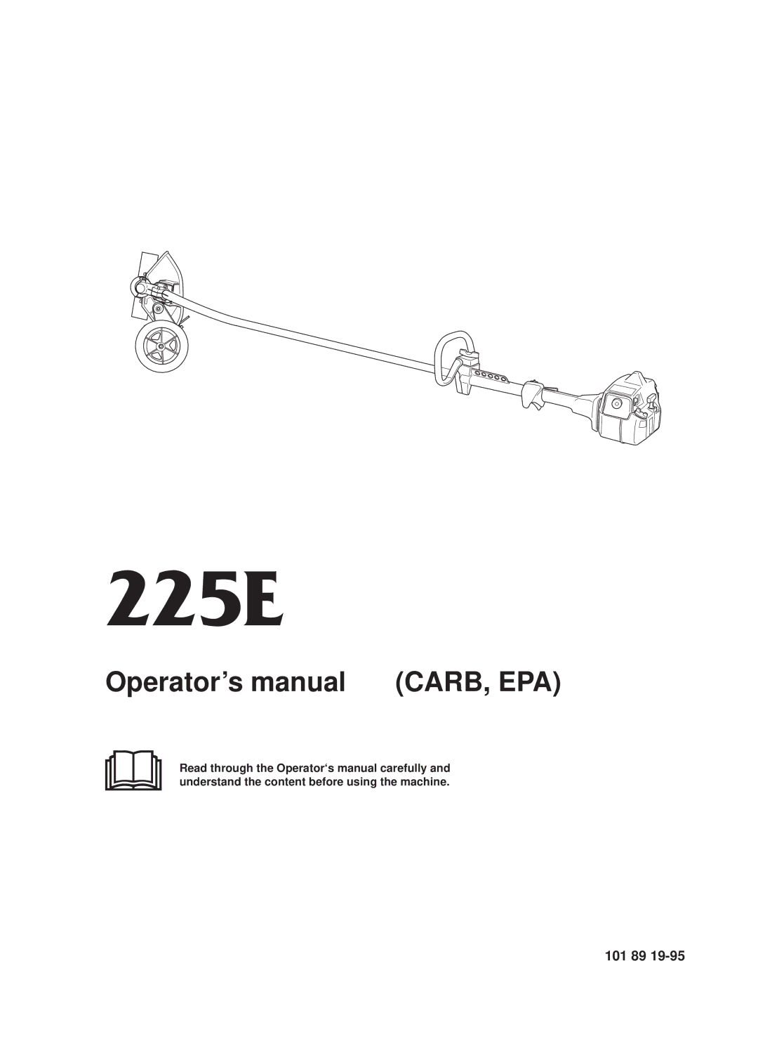 Husqvarna 225E manual 101 89 