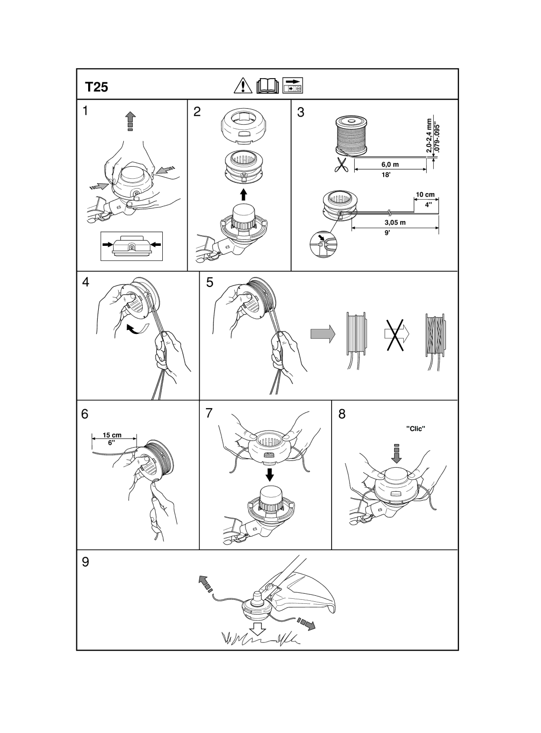 Husqvarna 233RJ manual T25 