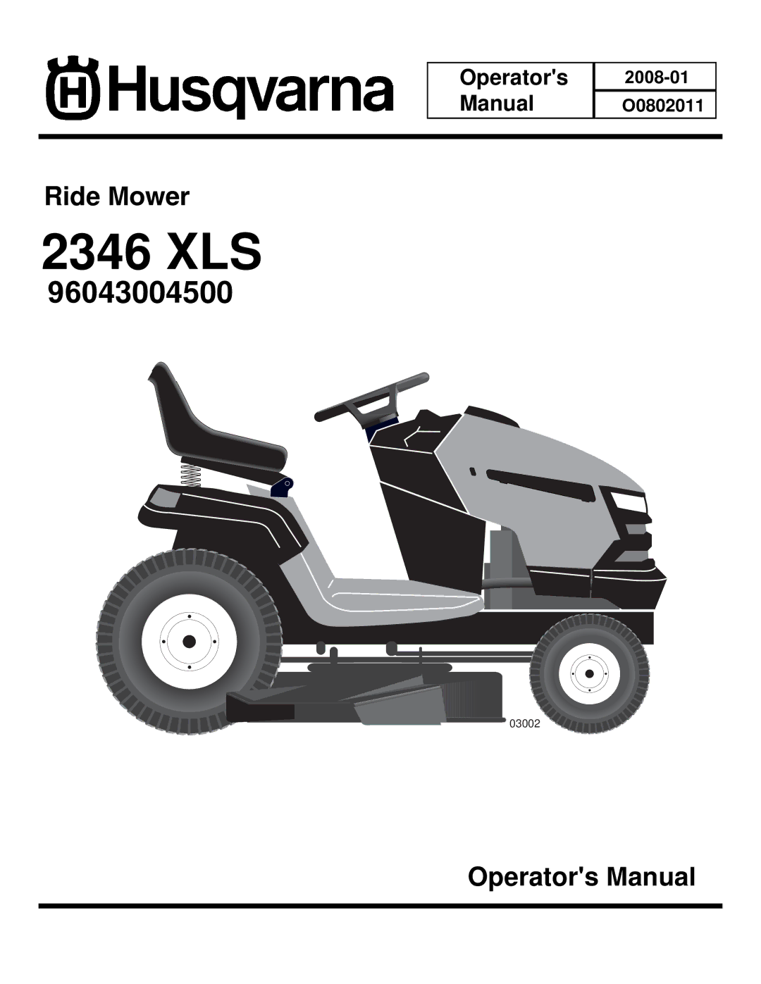 Husqvarna 2346 XLS manual 