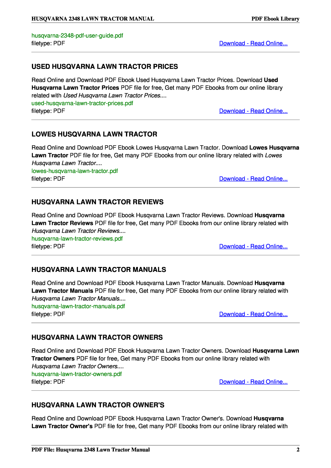 Husqvarna 2348 Used Husqvarna Lawn Tractor Prices, Lowes Husqvarna Lawn Tractor, Husqvarna Lawn Tractor Reviews 