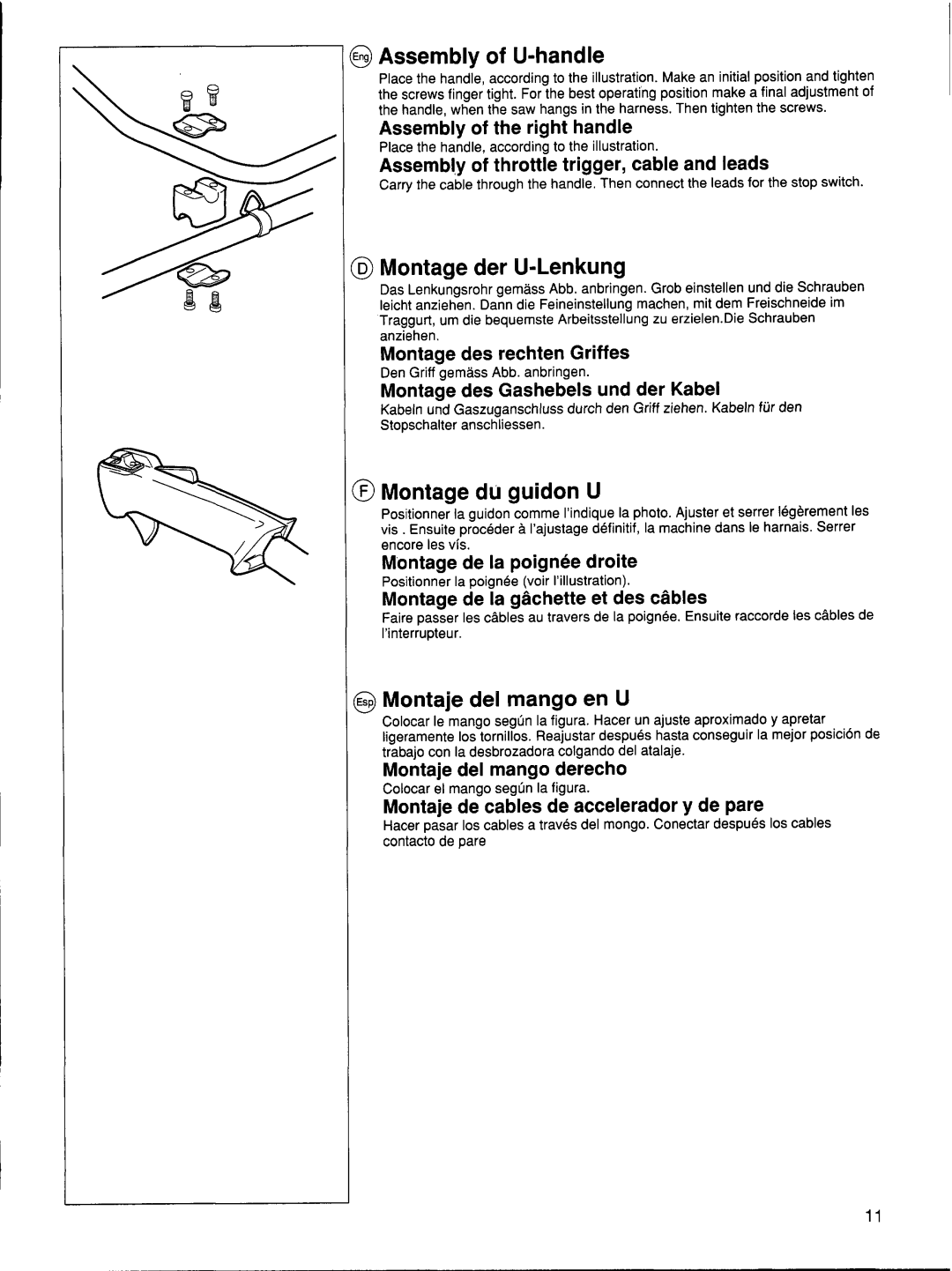 Husqvarna 26 R manual 