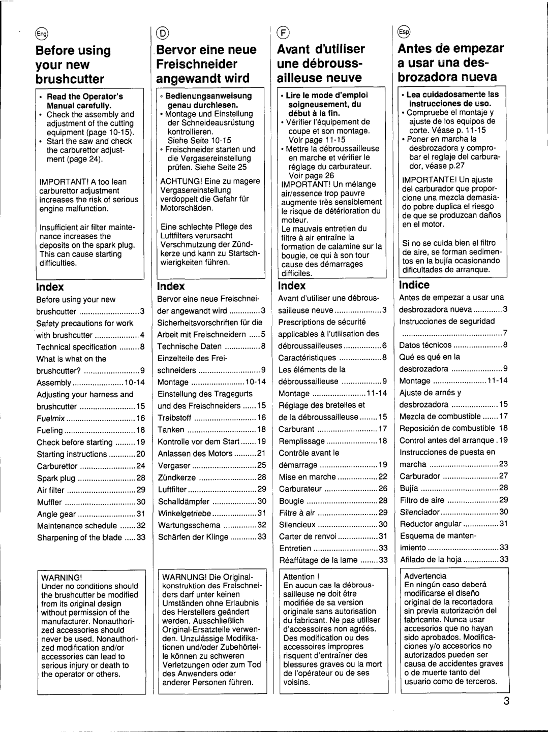 Husqvarna 26 R manual 