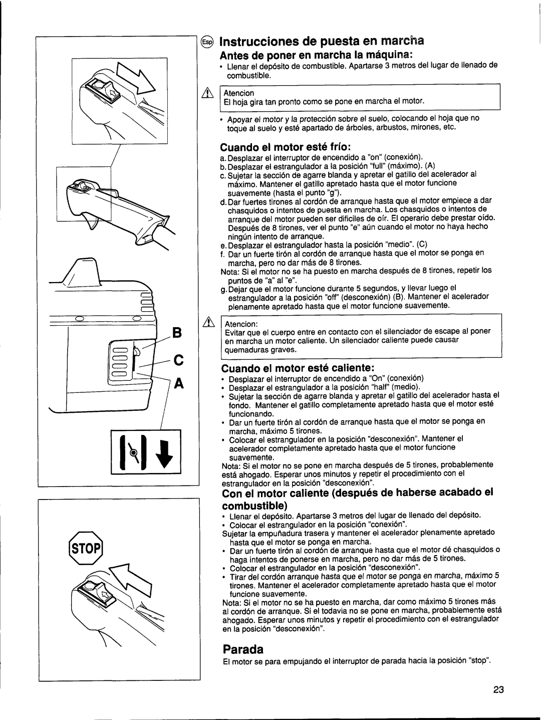 Husqvarna 26 R manual 