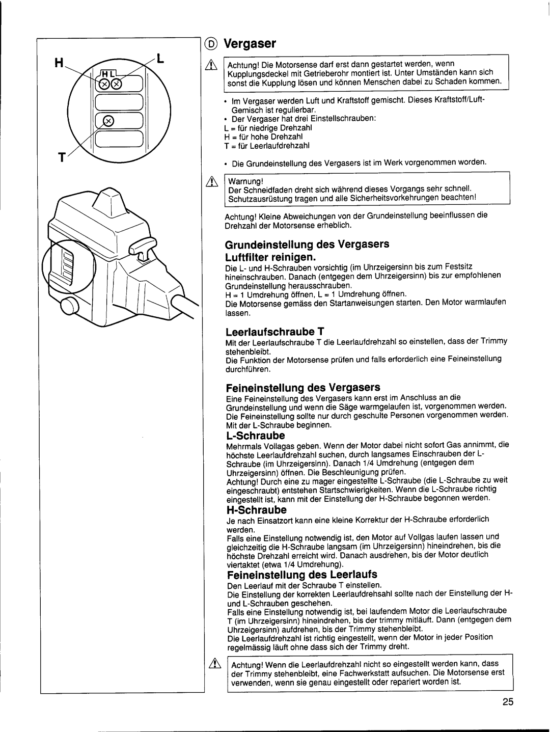 Husqvarna 26 R manual 