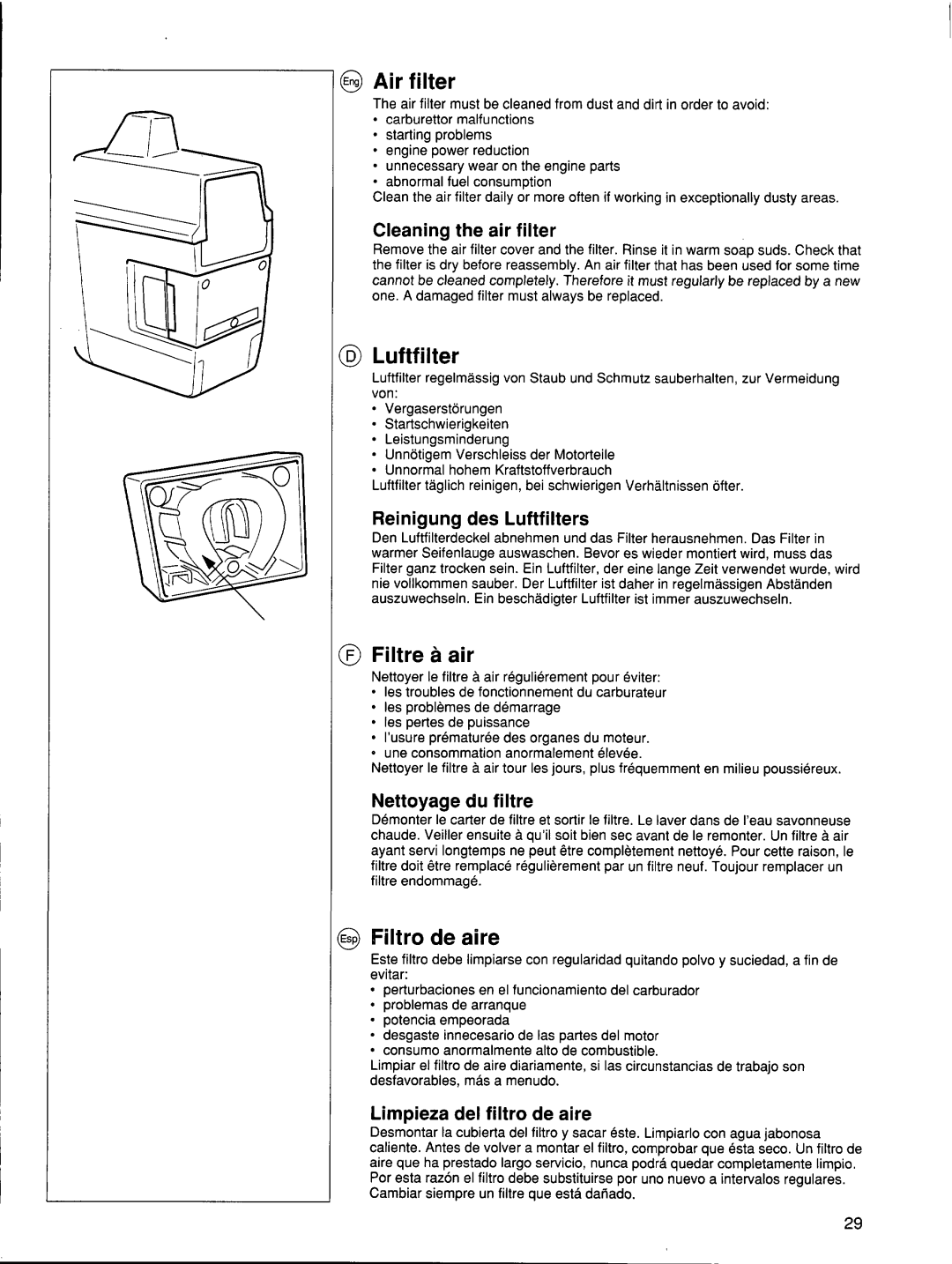 Husqvarna 26 R manual 