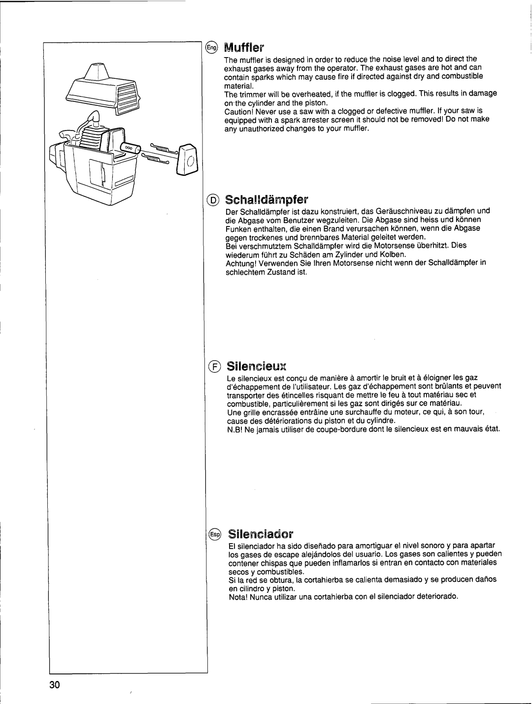 Husqvarna 26 R manual 