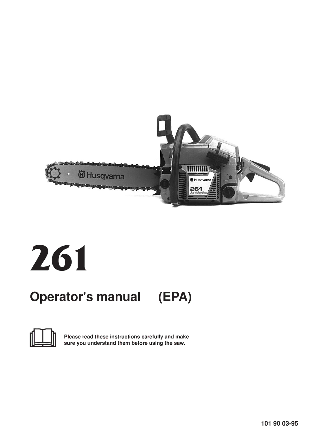 Husqvarna 261 manual 101 90 