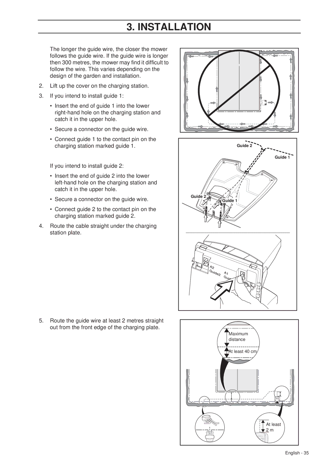 Husqvarna 265 ACX manual Maximum 