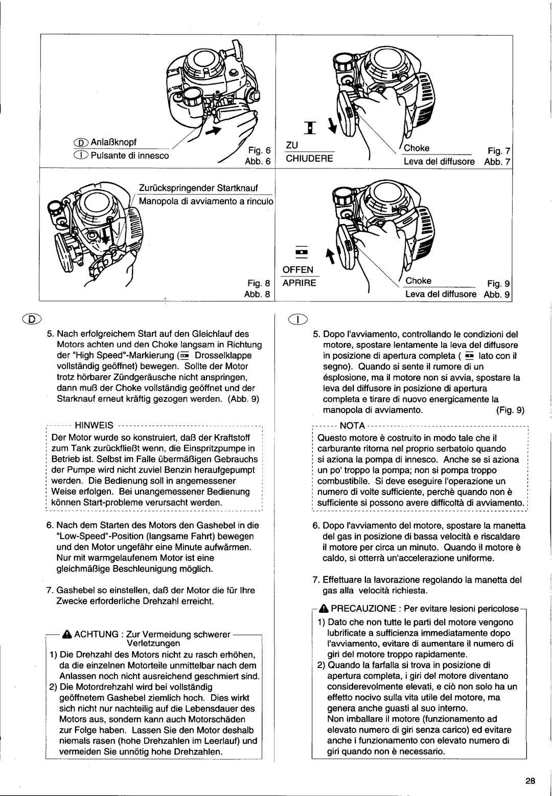 Husqvarna 26H manual 