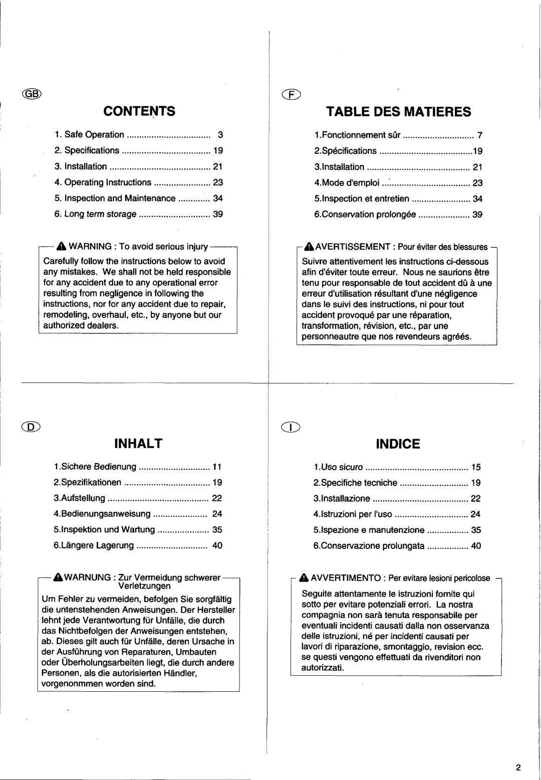 Husqvarna 26H manual 