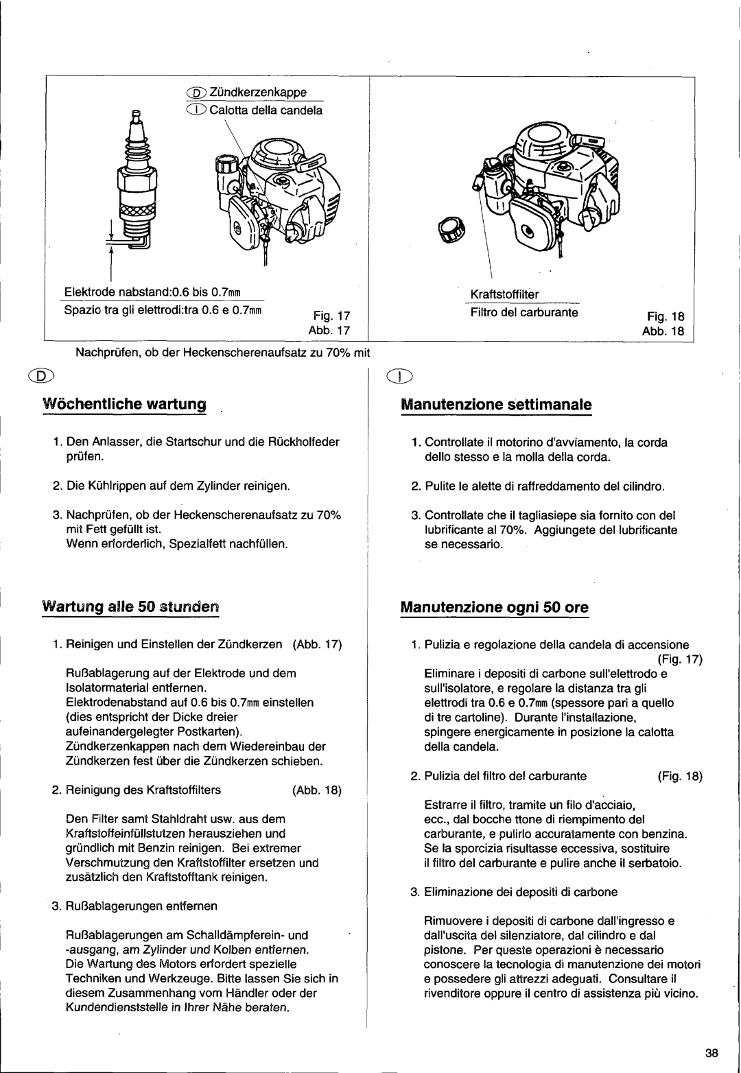 Husqvarna 26H manual 