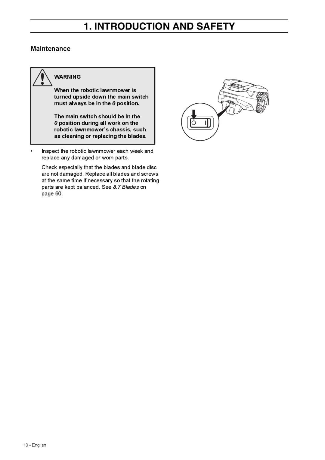 Husqvarna 308 manual Maintenance 