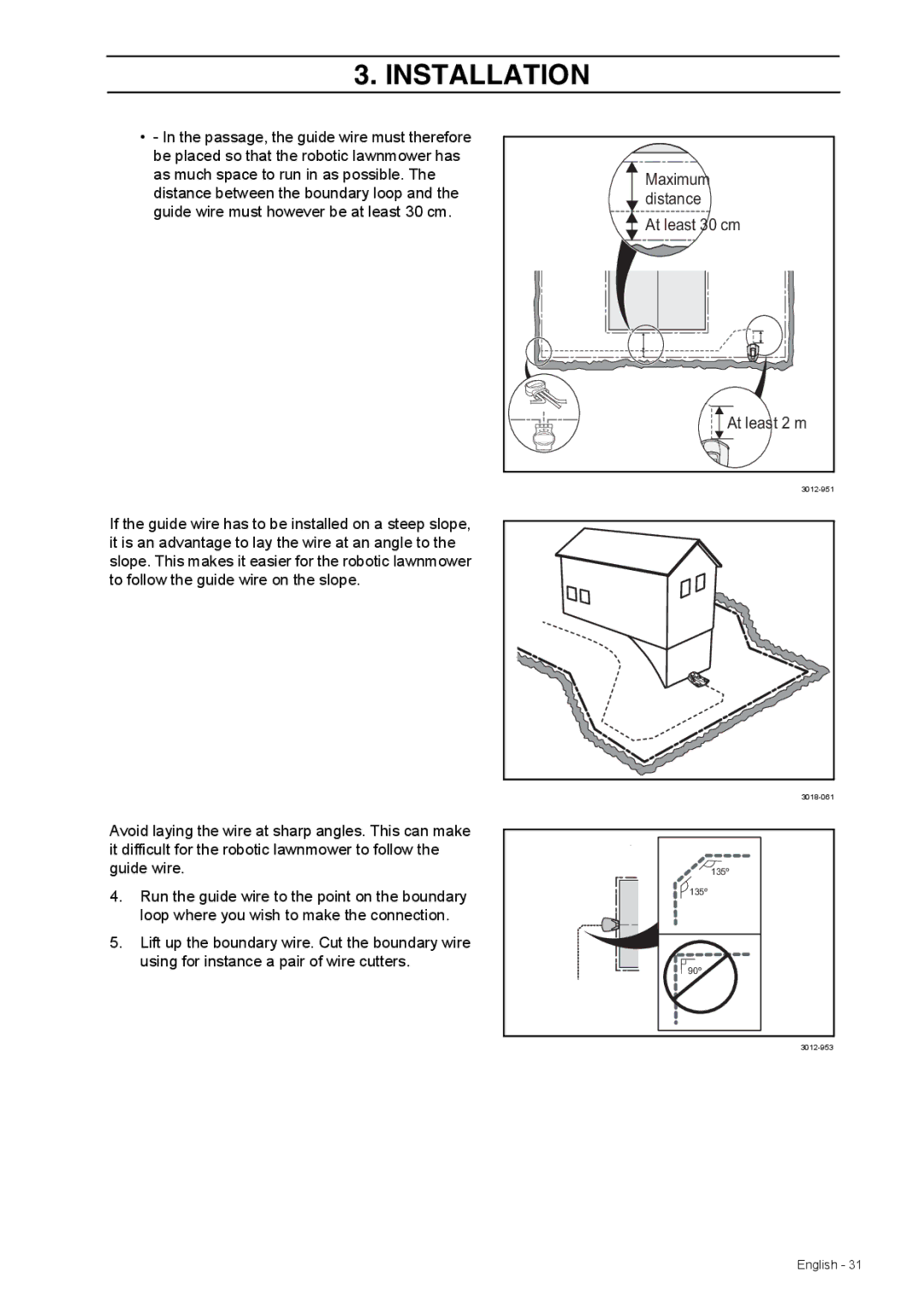 Husqvarna 308 manual Maximum 