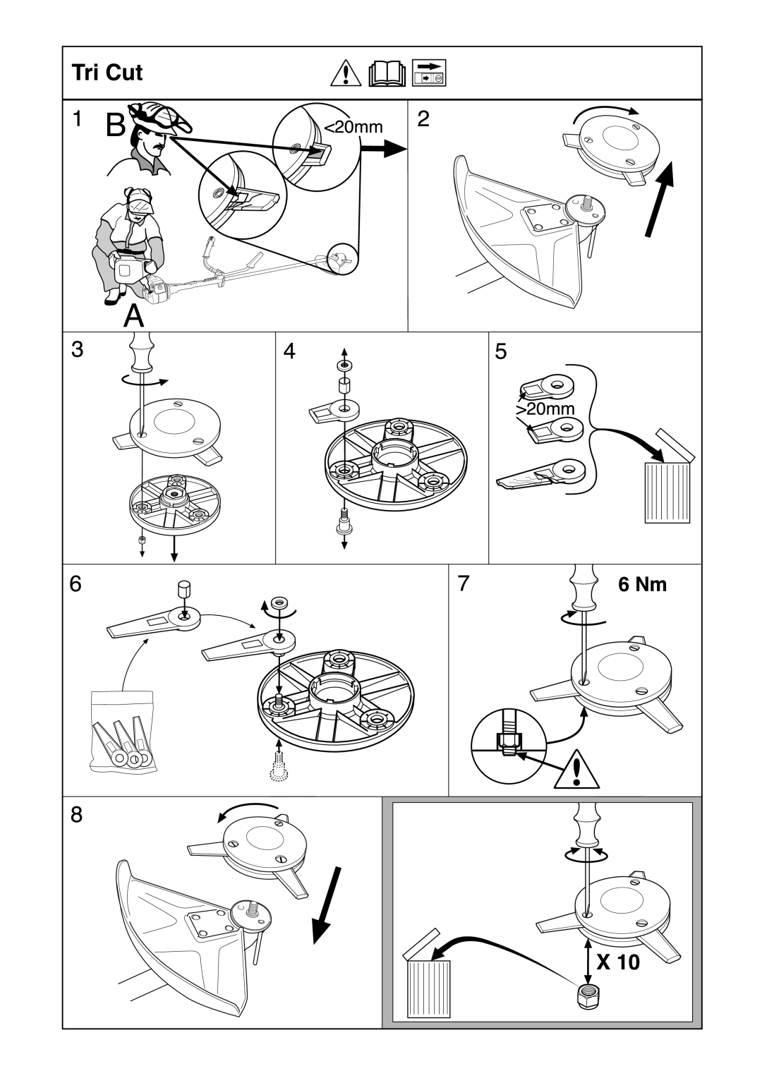 Husqvarna 323RJ manual 