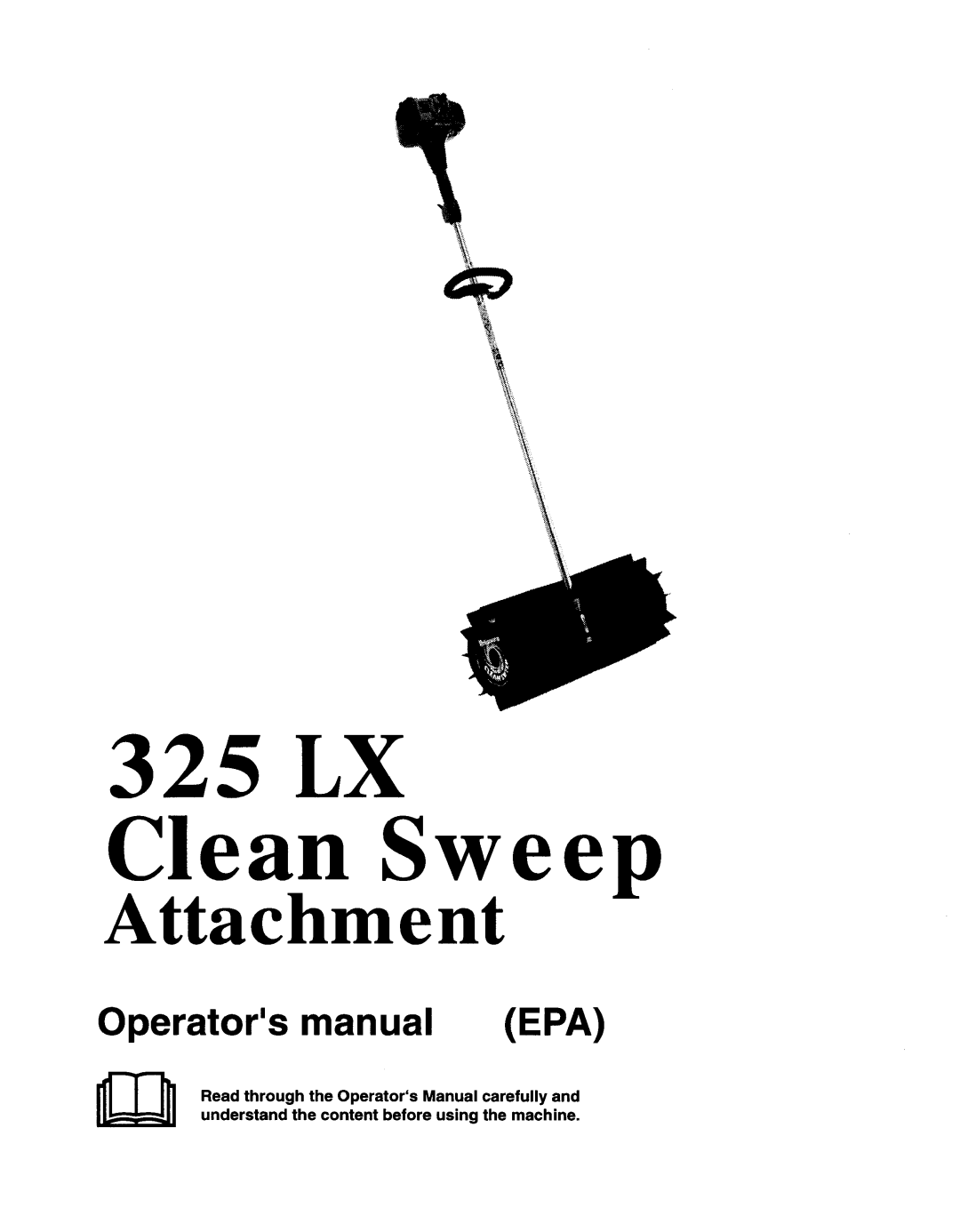 Husqvarna 325 LX manual 