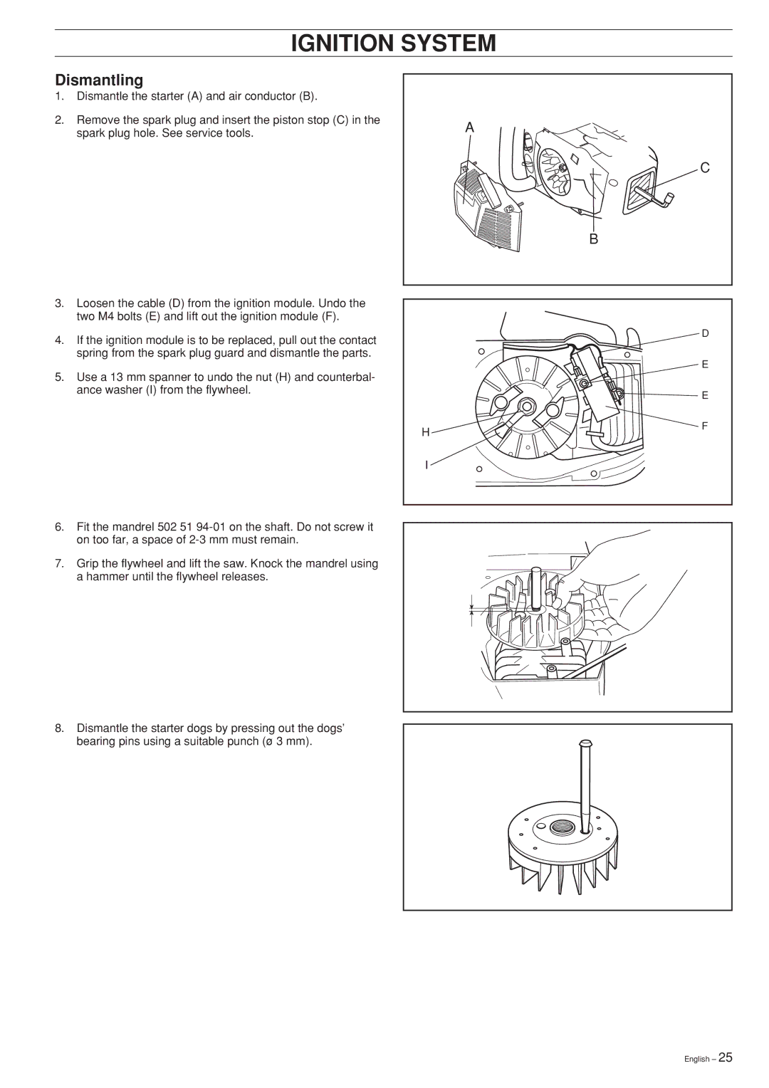 Husqvarna 334T, 339XP, 338XPT, 336, Chain Saw manual Ignition System 