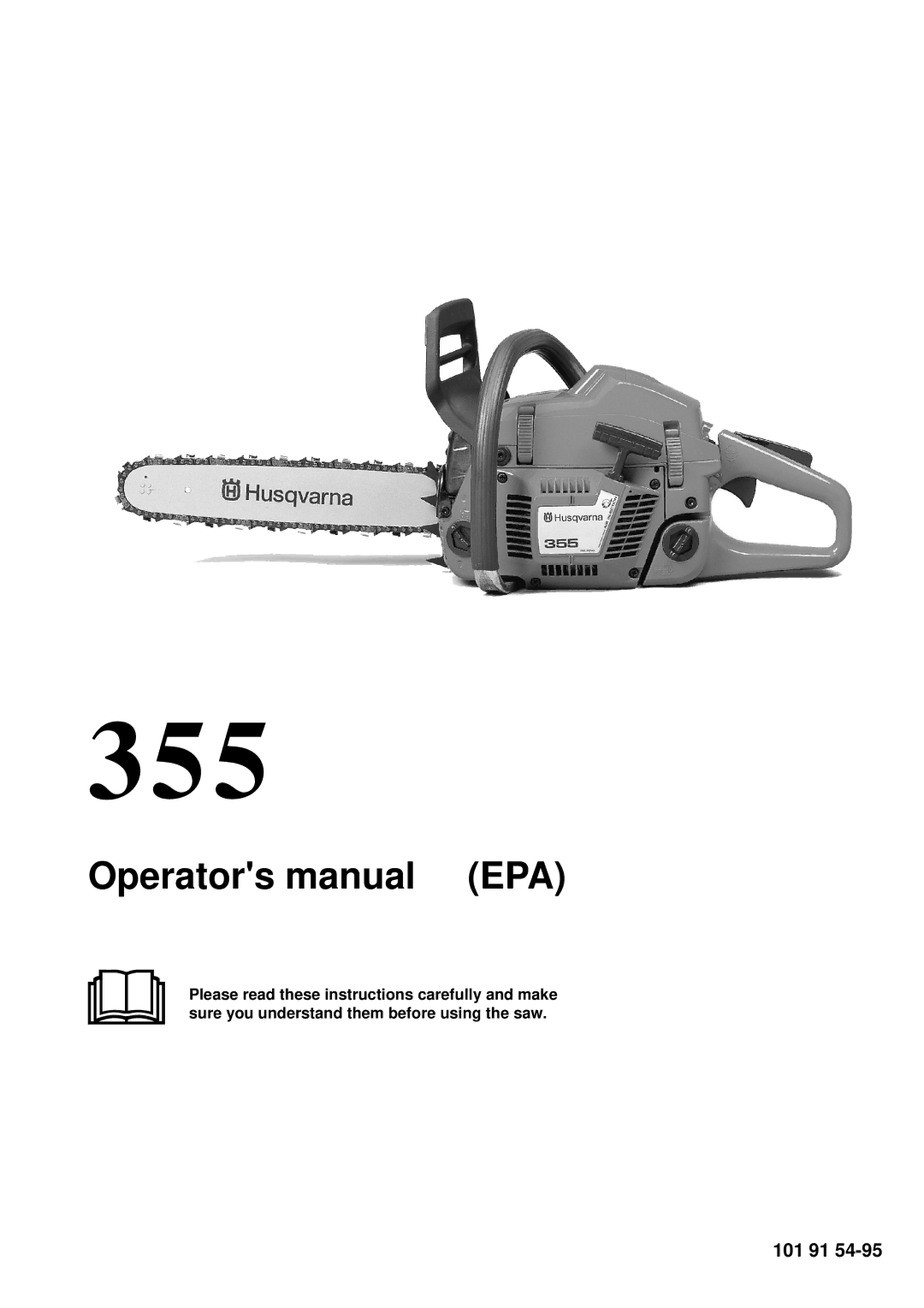 Husqvarna 355 manual 101 91 