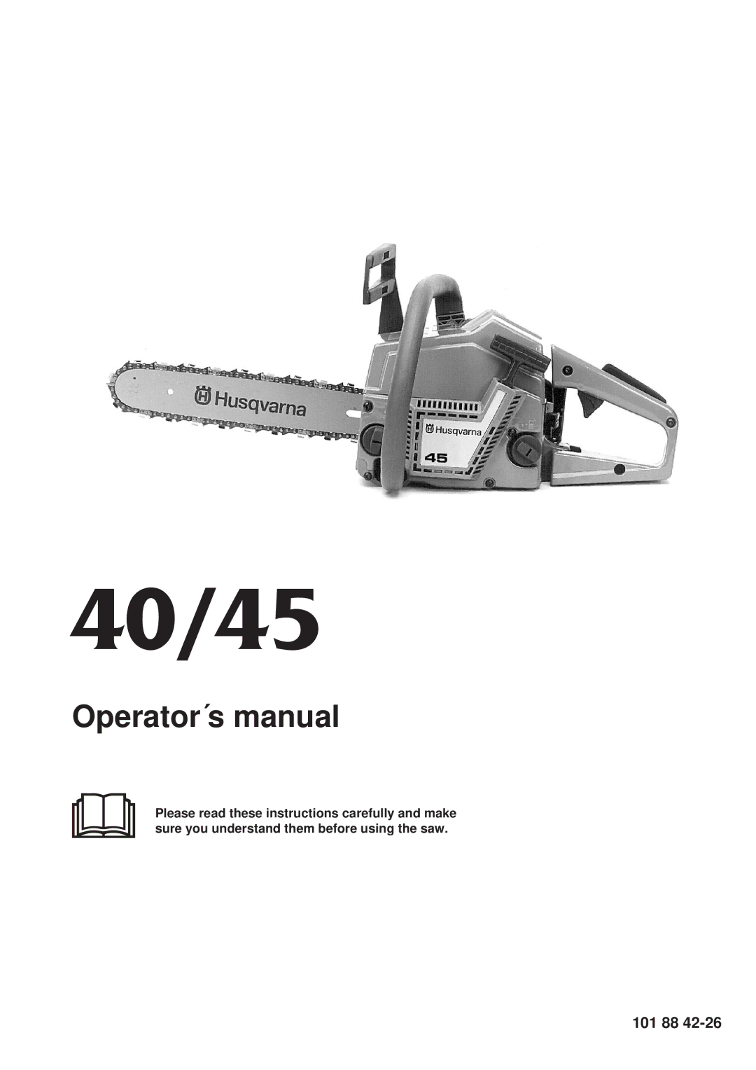 Husqvarna manual 40/45 