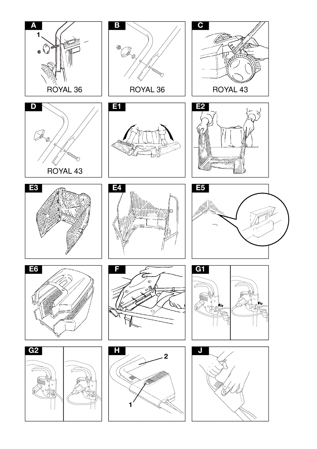 Husqvarna 43ELS manual Royal 