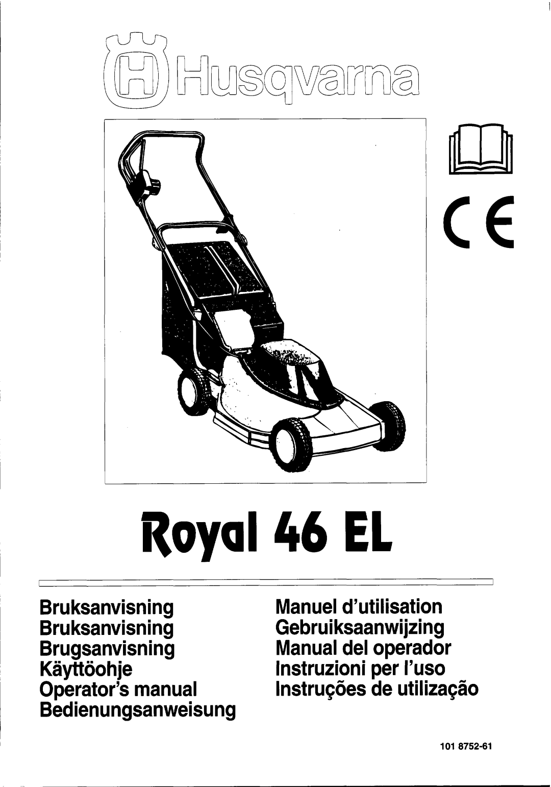 Husqvarna 46 EL manual 