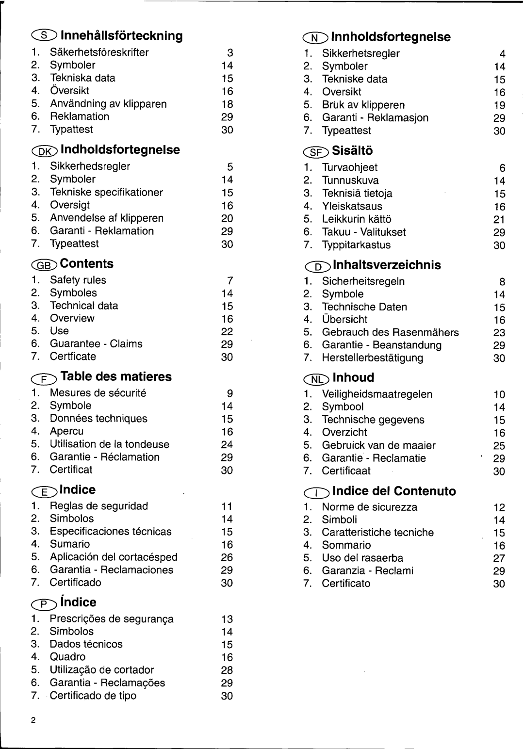 Husqvarna 46 EL manual 