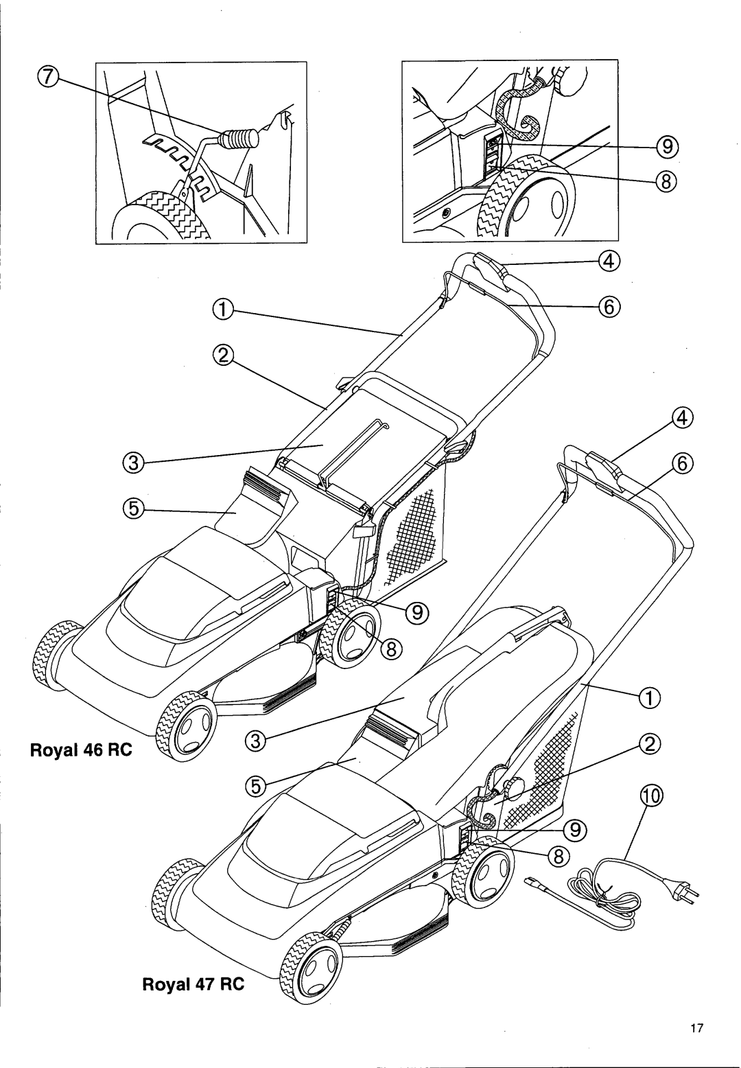 Husqvarna 46 RC, 47RC manual 