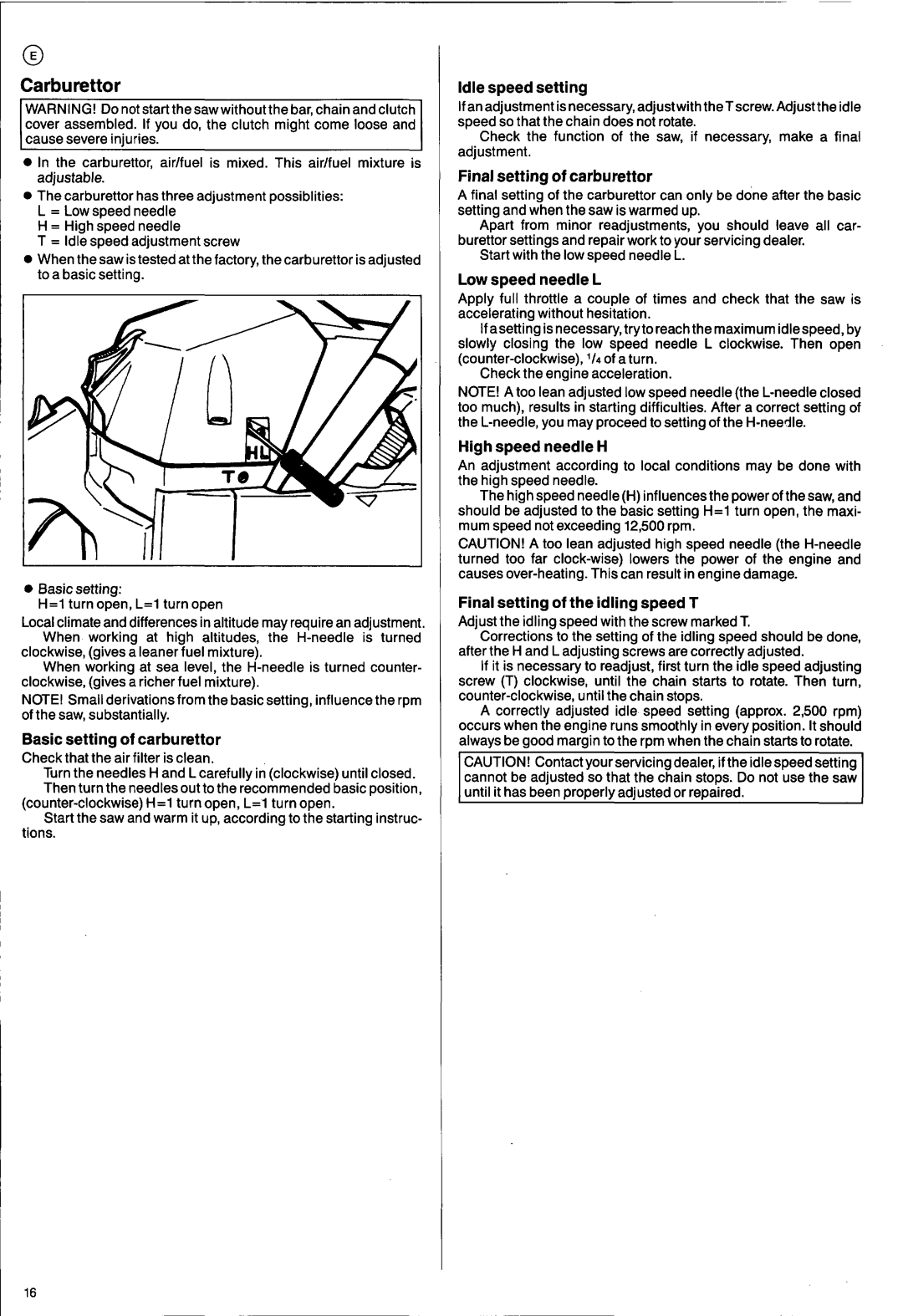 Husqvarna 50 Special manual 