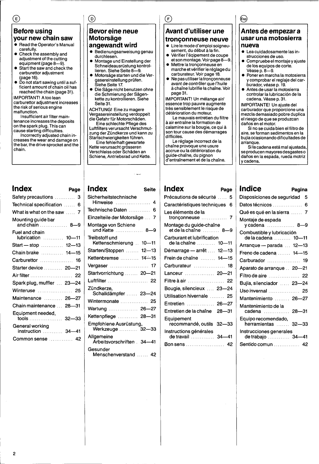 Husqvarna 50 Special manual 