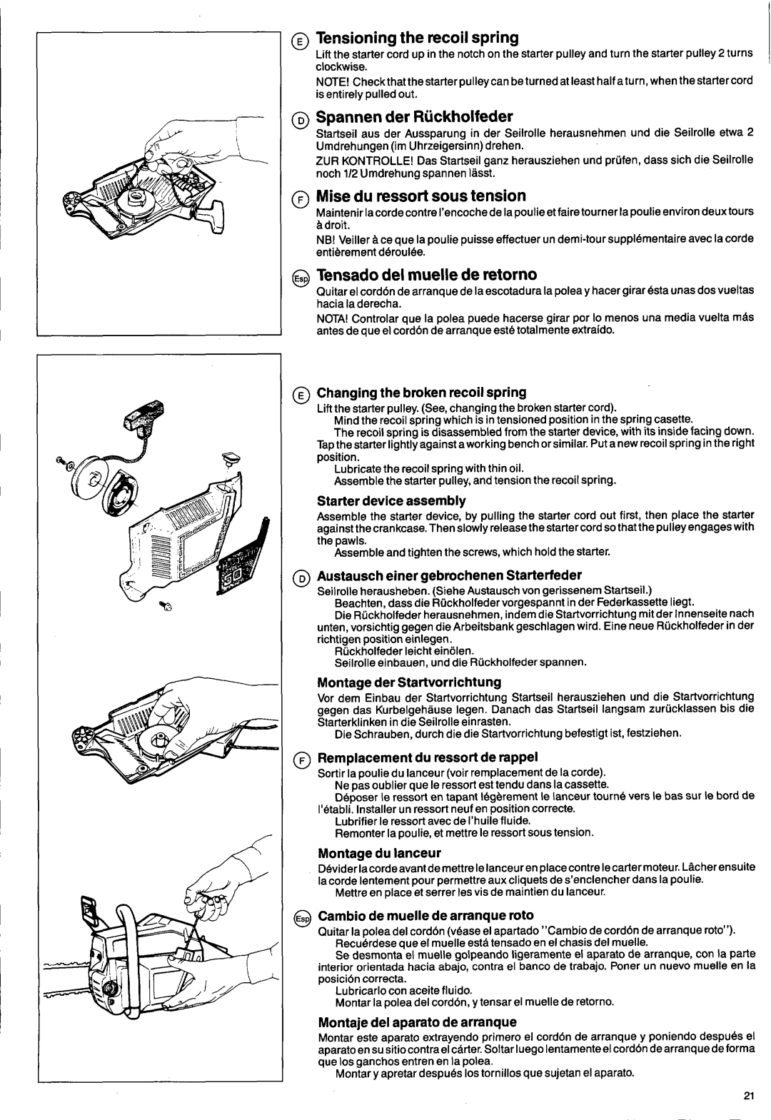 Husqvarna 50 Special manual 