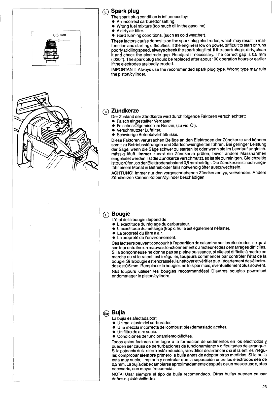 Husqvarna 50 Special manual 