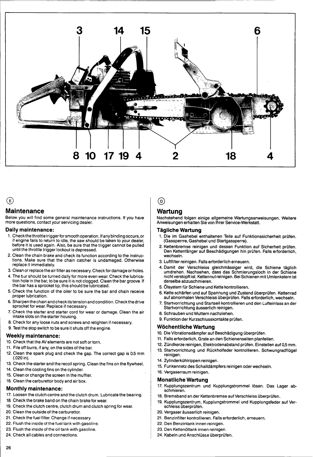 Husqvarna 50 Special manual 