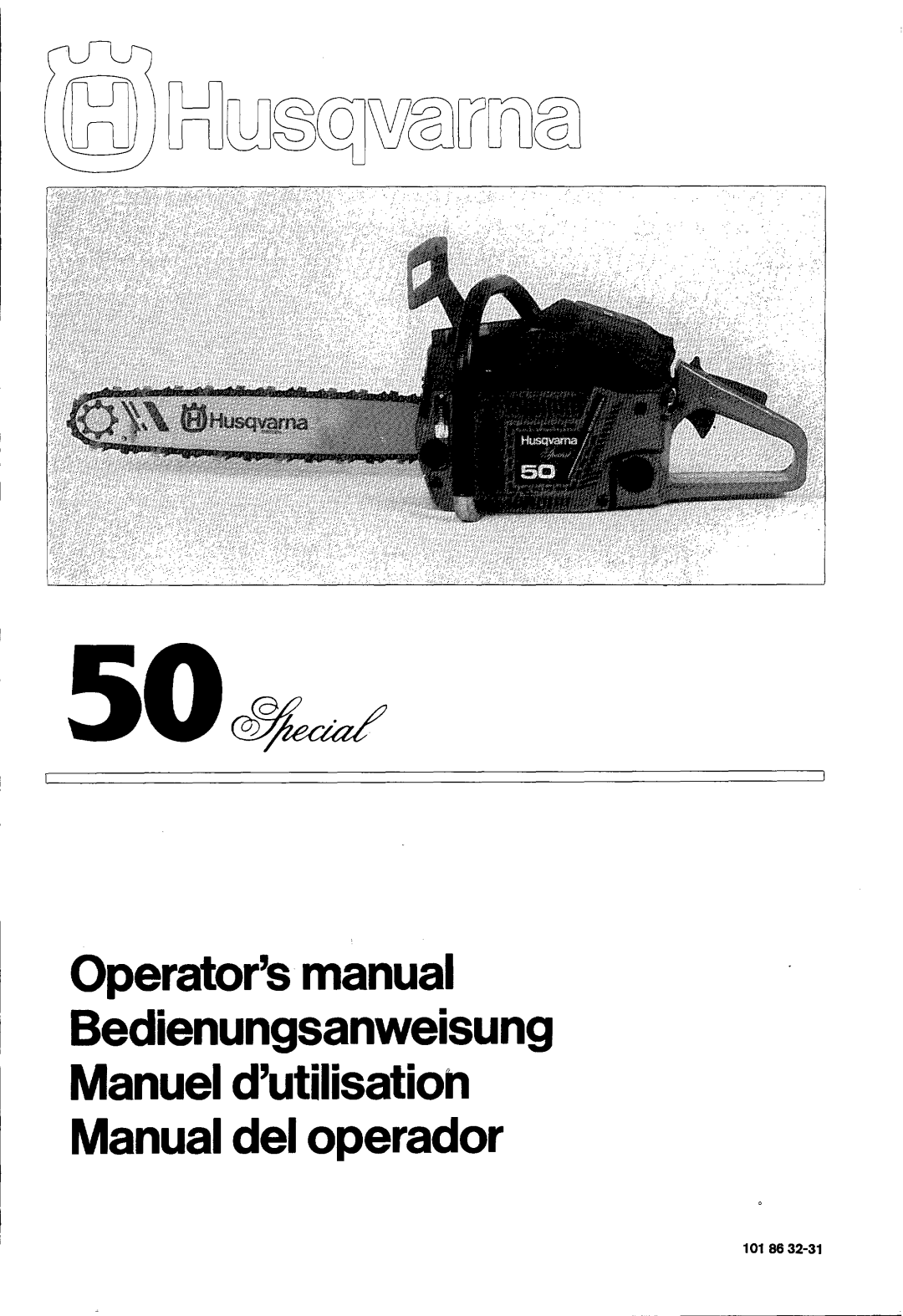 Husqvarna 50 Special manual 