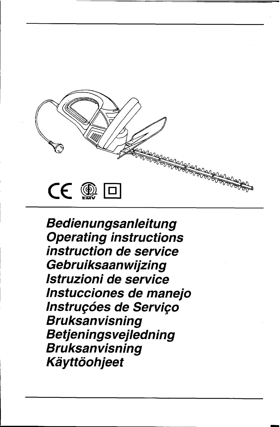 Husqvarna 500 H manual 