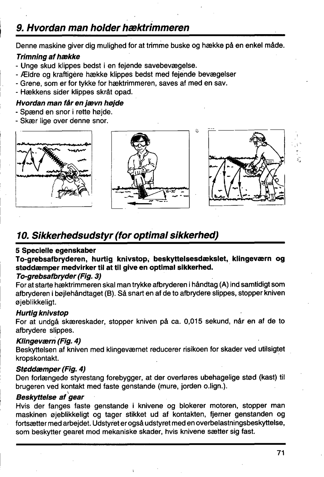 Husqvarna 500 H manual 