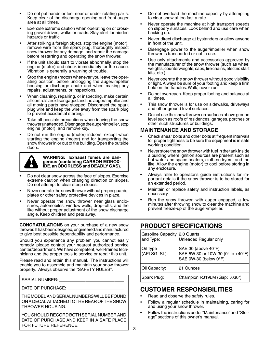 Husqvarna 524STE owner manual Maintenance and Storage, Api Sg-Sl 